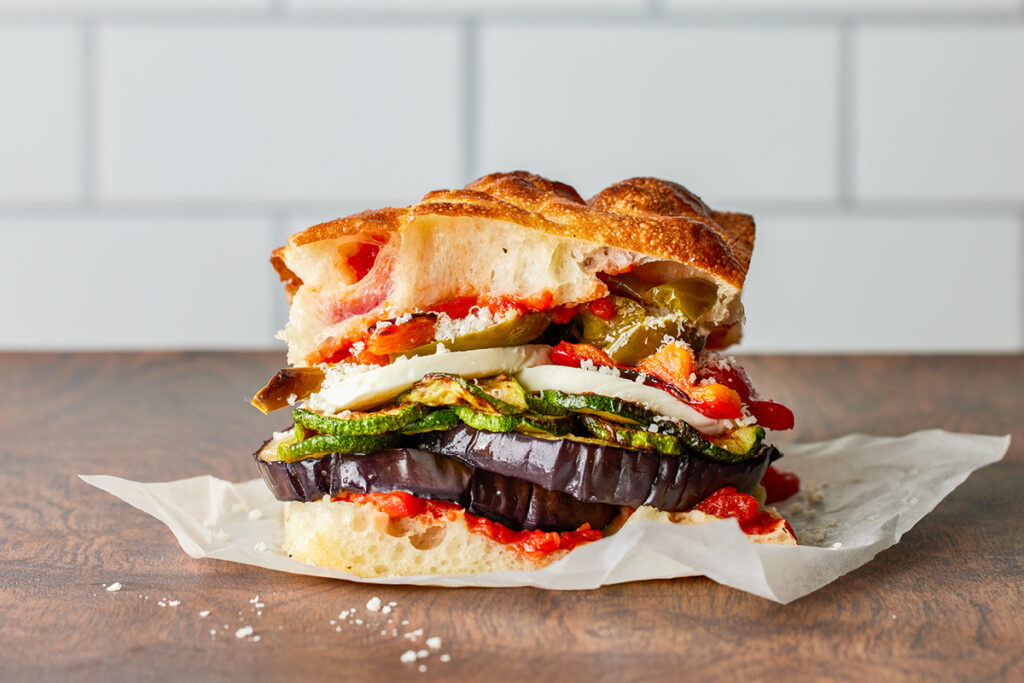 Roasted Vegetable Sandwich from Bertucci's Pronto