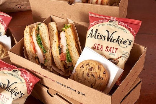 Bertucci's box lunch for catering