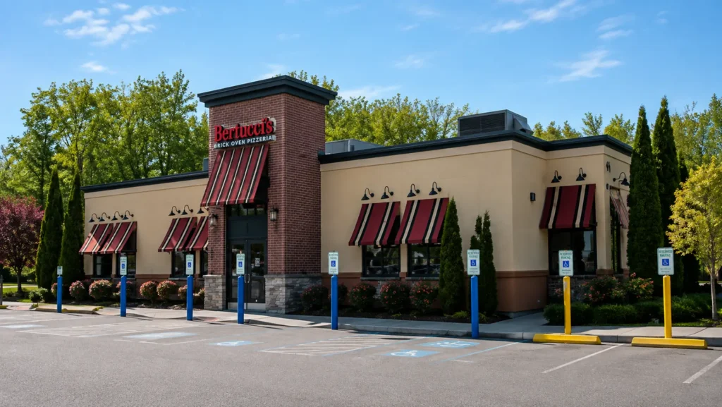 The exterior of Bertucci's Westborough